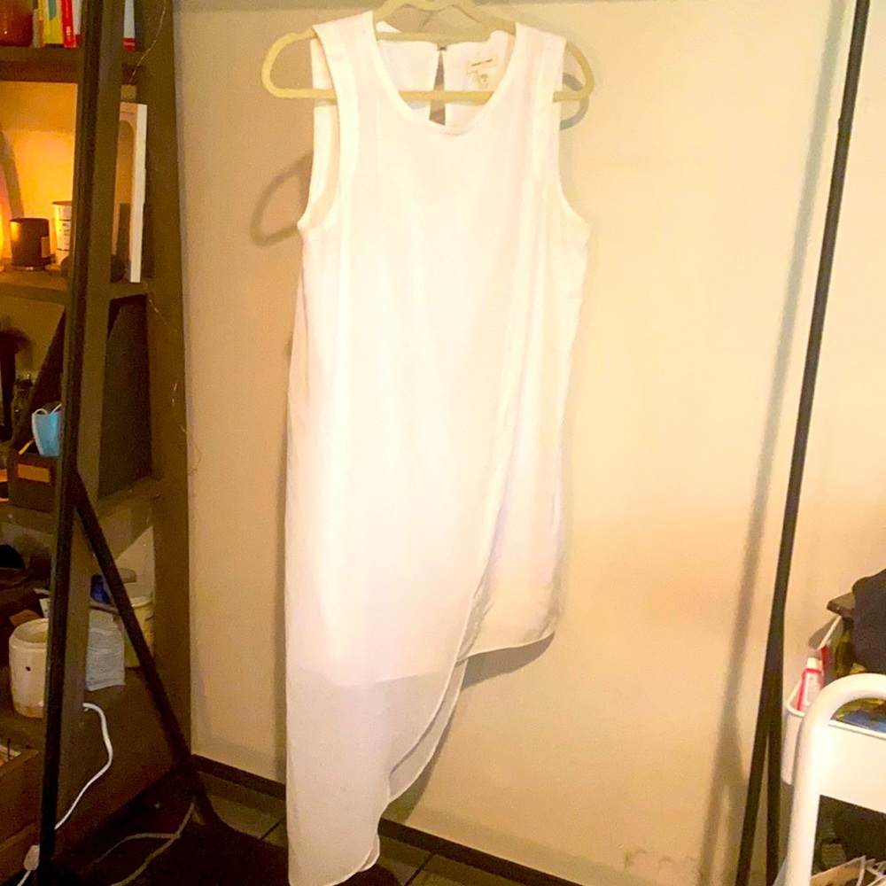Breezy white dress